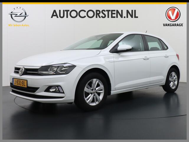 Volkswagen POLO 1.0T 96PK 5drs Adaptive Cruise Apple Carplay Android App-Connect Airco-Climatic Navi Comfortline Isofix Voicecommand DAB Front assist Lmv Executive-Pack 1e Eigenaar Origineel Nederlandse Auto EURO6