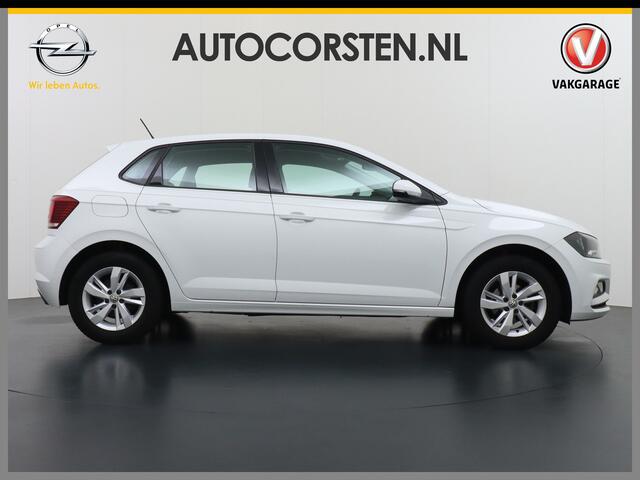 Volkswagen POLO 1.0T 96PK 5drs Adaptive Cruise Apple Carplay Android App-Connect Airco-Climatic Navi Comfortline Isofix Voicecommand DAB Front assist Lmv Executive-Pack 1e Eigenaar Origineel Nederlandse Auto EURO6