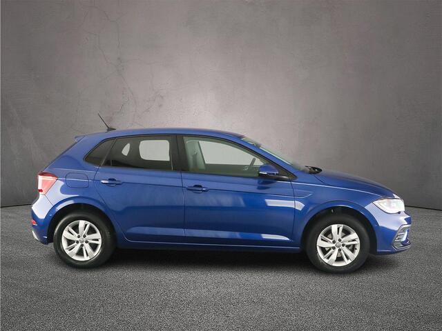 Volkswagen POLO Style 1.0 TSI 95pk DSG Automaat Adaptive cruise control, Parkeersensoren, Stoelverwarming, LED matrix koplampen, App connect, Airco, DAB, Radio