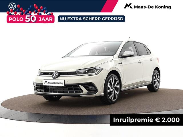 Volkswagen POLO R-Line Edition 1.0 TSI 95 PK 7 versn. DSG Versn. DSG | Voorraad actie | Prijs is inclusief EU 2000,- inruilpremie | Speciaal ingekocht