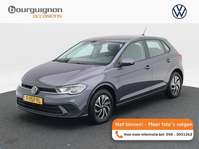 Volkswagen POLO 1.0 TSi Life | Adaptive Cruise | Camera | CarPlay | Parkeersensoren | Digitaal Dashboard | Lederen stuurwiel | 15 Inch | 41.535 Km!!