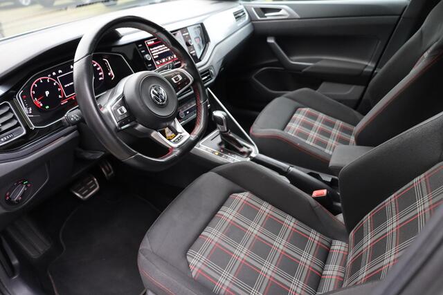 Volkswagen POLO 2.0 TSI GTI PANO VIRTUAL CAMERA STOELVERW. CARPLAY ZWARTE-HEMEL ADAPTIVE-CRUISE CLIMA NAVI VOICE 2XPDC 18''LMV