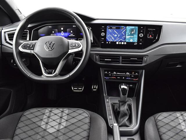 Volkswagen POLO 1.0 TSI 95pk DSG R-Line · Camera · Apple/Android Car Play · P-Sensoren · ACC · Getint Glas · 16'' Inch · Garantie t/m 24-11-2028 of 100.000km