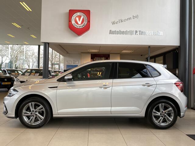 Volkswagen POLO 1.0 TSI R-Line Automaat, Navigatie,Virtual Cockpit,Adaptive Cruise control,Spraakbediening,Achteruitrijcamera,Parkeersensoren rondom/Apple carplay,Stoelverwarming,LED grill/IQ.light,Climate control,Draadloze Telefoonlader,DAB,17''Lichtmetalen Velgen