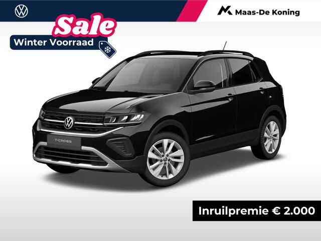Volkswagen T-Cross Life Edition 1.0 TSI 95 pk 5 versn. Hand · Achteruitrijcamera · draadloze telefoonlader ·