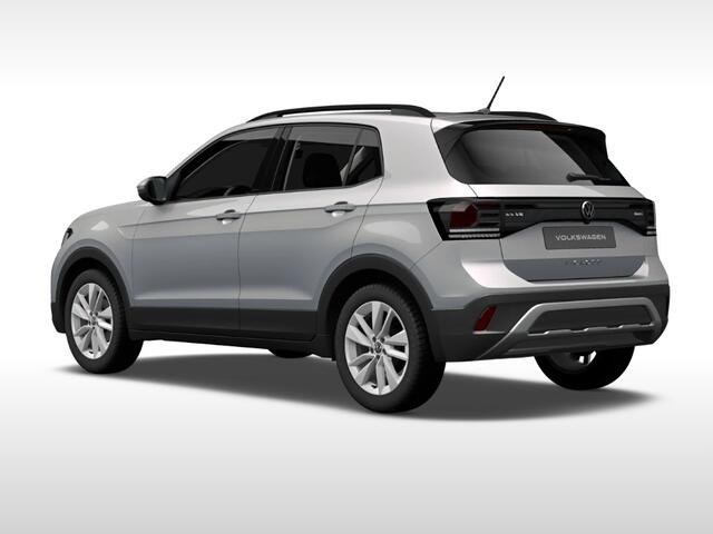 Volkswagen T-Cross Life Edition 1.0 TSI 95 pk 5 versn. Hand · Comfort pakket · Velgen 'ventura', 17 inch lichtmetaal ·