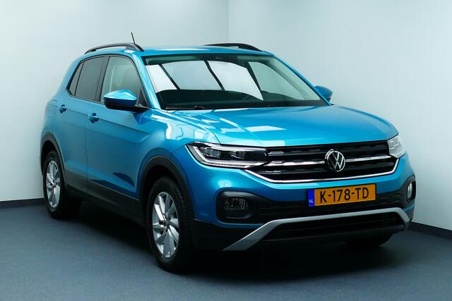 Volkswagen T-Cross 1.0 TSI Life 2021. Navi, Adaptief Cruise, Led Koplampen, Stoelverw, 16"LMV, Park Sensors