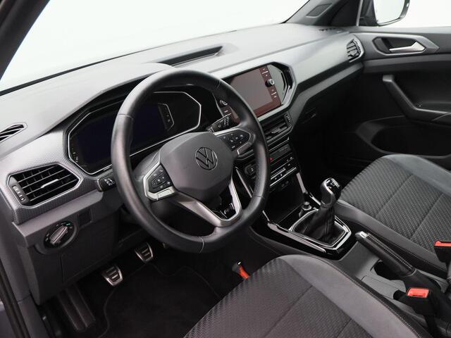 Volkswagen T-Cross 1.0 TSi 110 Pk R-Line | LED | Camera | Carplay | Sensoren | Adaptive Cruise | Navigatiesysteem | Climate Control | 18 Inch | 49.072 Km!!