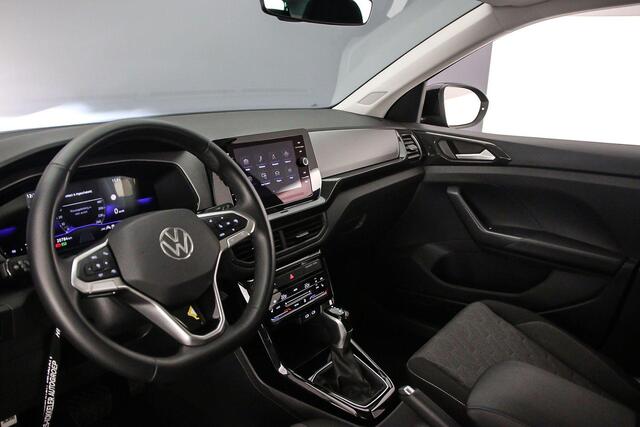 Volkswagen T-Cross Life Edition 1.0 TSI 115pk DSG Automaat Adaptive cruise control, Parkeersensoren, Stoelverwarming, LED koplampen, App connect, DAB, Radio, Bluetooth