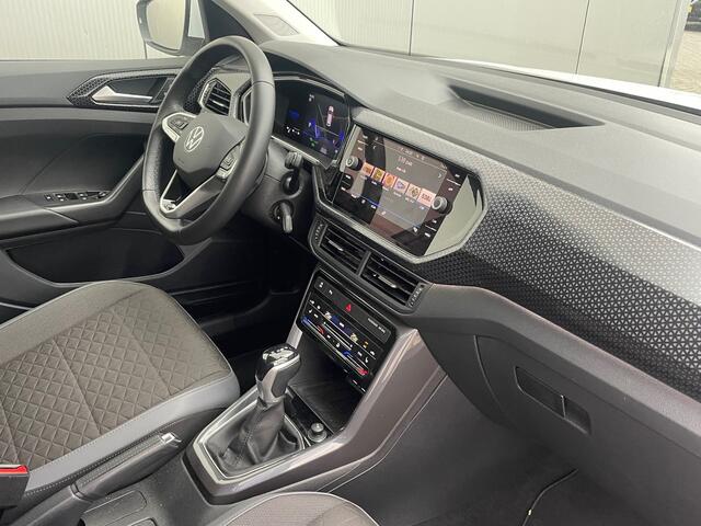 Volkswagen T-Cross 1.0 TSI Style Automaat Navigatie ( via Apple Carplay), Adaptive Cruise Control, Afn.Trekhaak, LED. 17"Lm, Achteruitrijcamera