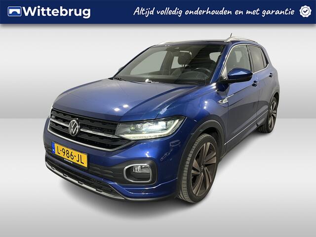 Volkswagen T-Cross 1.0 TSI R-Line / AUTOMAAT/ 2X R-LINE/ DAB/ ADAPT. CRUISE/ PARK. SENSOREN/ CLIMA/ APP-CONNECT/ BLUETOOTH/ LED/ 18" LMV