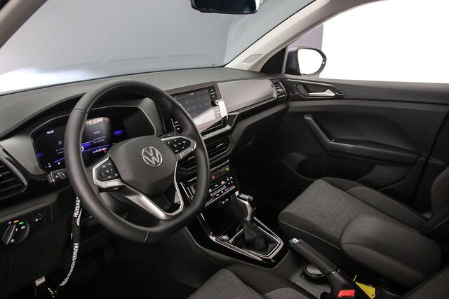 Volkswagen T-Cross Life Edition 1.0 TSI 115pk DSG Automaat Adaptive cruise control, Achteruitrijcamera, Parkeersensoren, Stoelverwarming, Airco, LED koplampen, App connect