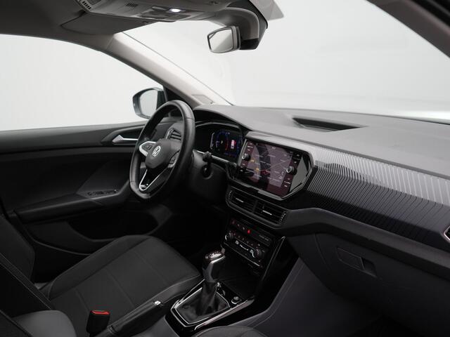 Volkswagen T-Cross 1.0 TSI Style Automaat 116pk | Adaptive Cruise | Apple Carplay | Blis | Keyless | Sportstoelen Verwarmd | Lane Assist | Navigatie | Virtual | DAB | 18"L.M |