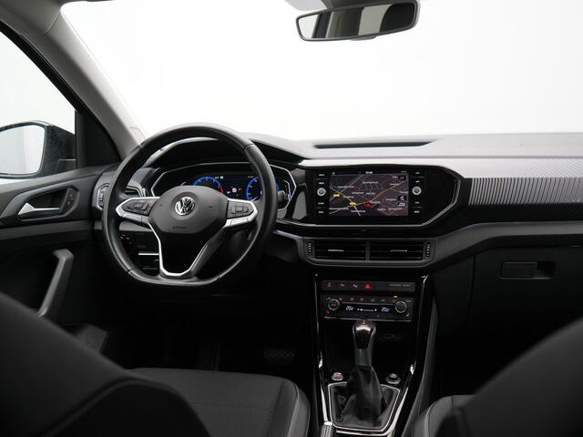 Volkswagen T-Cross 1.0 TSI Style Automaat 116pk | Adaptive Cruise | Apple Carplay | Blis | Keyless | Sportstoelen Verwarmd | Lane Assist | Navigatie | Virtual | DAB | 18"L.M |