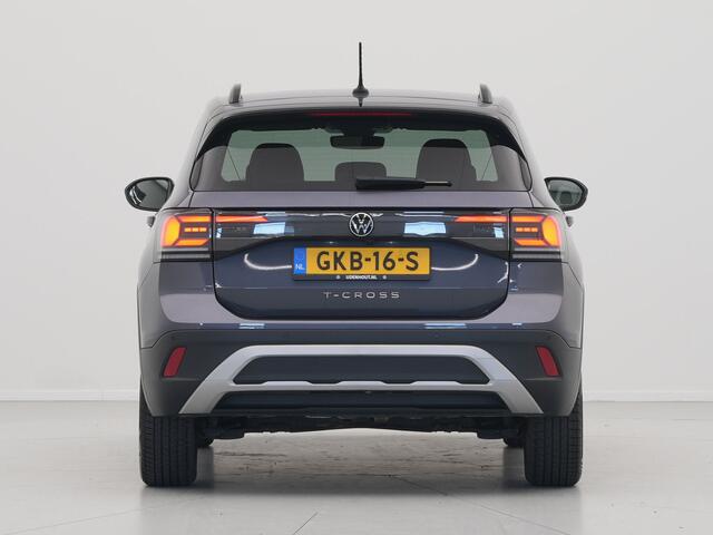 Volkswagen T-Cross 1.0 TSI 115pk DSG Life Edition Navi via App Stoelverwarming Camera Acc Lm Velgen