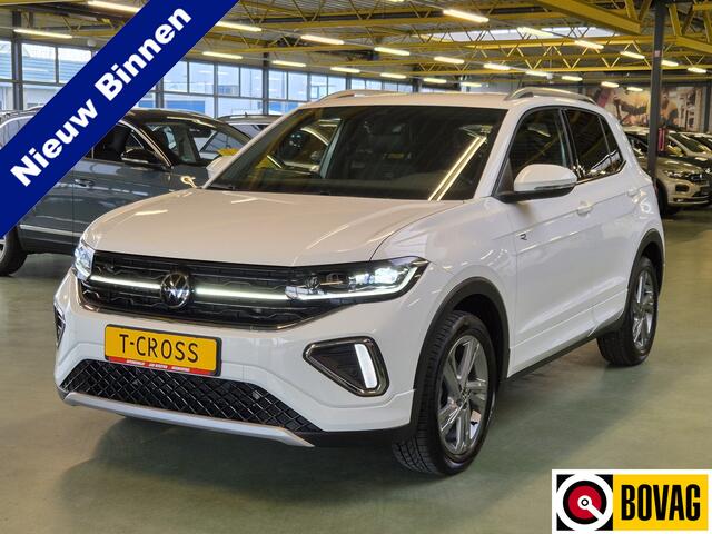 Volkswagen T-Cross 1.5 TSI R-Line -150pk- Automaat | Trekhaak | Camera | IQ LED | Rijklaarprijs incl. 1 jaar Bovag garantie