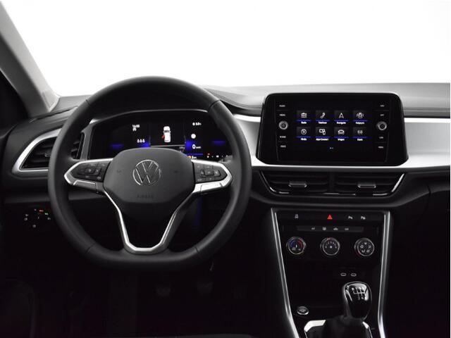 Volkswagen T-Roc Life Edition 1.0 TSI 116 pk 6 versn. Hand · Airconditioning automatisch, 2-zone (climatronic) · Multimedia pakket ·