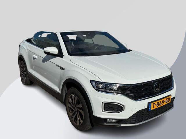 Volkswagen T-Roc Cabrio 1.5 TSI Style 150pk Automaat | Adaptieve Cruise | Stoelverwarming | Digitale Cock pit | Dealer onderhouden | Dodehoeksensoren