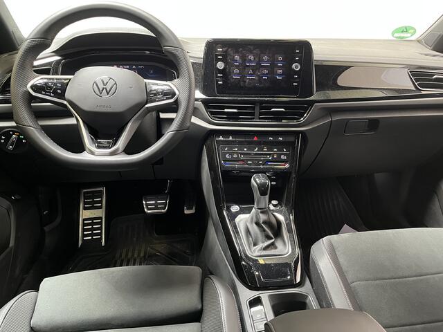 Volkswagen T-Roc 1.5 TSI 2X R-Line / AUTOMAAT/ BLACK STYLE/ KEYLESS/ ALCANTARA/ 19" LMV/ DIGITAL DASH/ MATRIX/ ADAPT. CRUISE/ PARK. SENSOREN + CAMERA/ CLIMA/ APP-CONNECT/ NAVI/ RIJ-MODI/ SPRAAKBEDIENING