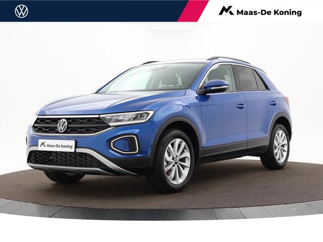 Volkswagen T-Roc Life Edition 1.0 TSI 116 pk 6 versn. Hand · Achteruitrijcamera · Parkeersensoren voor en achter ·