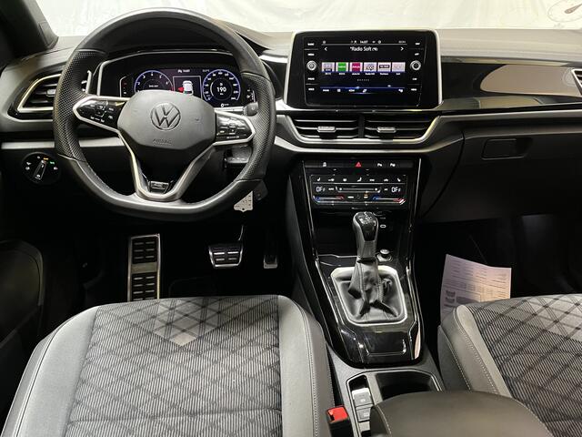 Volkswagen T-Roc 1.5 TSI R-Line / AUTOMAAT/ 2x R-LINE/ PARK. SENSOREN/ IQ. LIGHT/ DODE HOEK/ STOELVERWARM./ DIGITAL DASHBOARD/ APP-CONNECT/ ADAPT. CRUISE/ CLIMA/ DAB/ 18" LMV