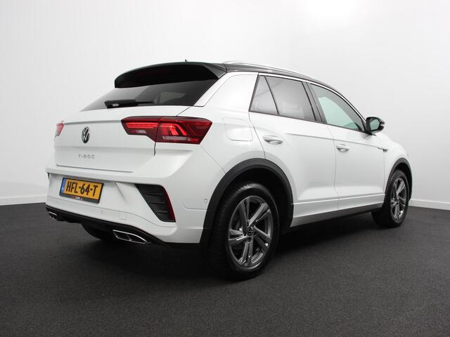 Volkswagen T-Roc 1.0 TSI R-Line Business Airco Navi Carplay PDC VA Massage Full LED Adaptive Cruise Control Ambiente verlichting
