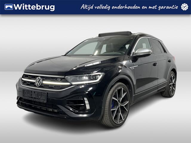 Volkswagen T-Roc 2.0 TSI 4Motion R / AUTOMAAT/ 300 PK/ AKRAPOVIC/ PANO/ CAMERA/ PARK. SENSOREN/ DCC/ IQ. LIGHT/ STOEL-STUURVERWARM./ KEYLESS/ ADAPT. CRUISE/ APP CONNECT/ NAVI/ CLIMA/ DAB/ 19" LMV