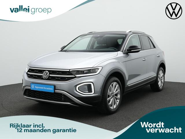 Volkswagen T-Roc 1.5 TSI 150 pk DSG Style | LED koplampen | Stoelverwarming | ErgoActive bestuurdersstoel | Afn. Trekhaak | Carplay | Adaptive Cruise | Park assist | 17 inch