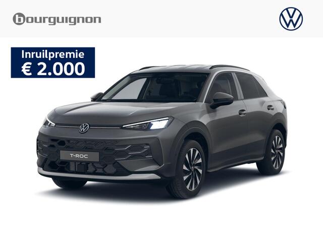 Volkswagen T-Roc Life First Edition 1.5 eTSI 116 PK | Trekhaak | Adaptieve Cruise Control | Stoel- & Stuurverwarming | Carplay | Camera |