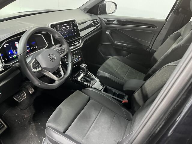 Volkswagen T-Roc 1.5 TSI R-Line / AUTOMAAT/ FABRIEKSGARANTIE T/M 2-2027/ TREKHAAK AFNEEMBAAR/ ADAPT. CRUISE/ MATRIX/ NAVI/ APP-CONNECT/ RIJ-MODI/ STOEL VERWARM./ PARK. SENSOREN + CAMERA