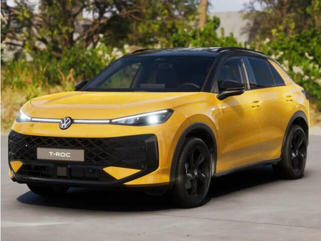 Volkswagen T-Roc R-Line First Edition 1.5 eTSI 150 PK 7 versn. DSG · Assistance Pakket · Black Style Pakket · Multimedia Pakket · Panoramaschuif-kanteldak ·