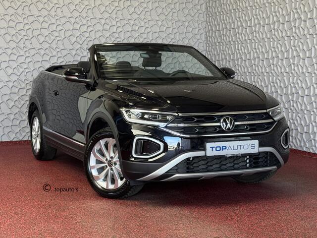 Volkswagen T-Roc Cabrio TSI VIR.COCKPIT CARPLAY NAVI IQ.LED STOEL/STUUR.VERW DAB ADAP.CRUISE 05/2024 "Volkswagen rijden begint bij Topautos.nl - 75 topmodellen direct op voorraad!"