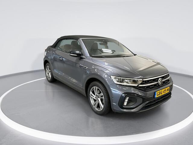Volkswagen T-Roc Cabrio 1.5 TSI 150pk DSG R-Line · Camera · Apple/Android Car Play · Navigatie · Stoelverwarming · IQ.Light · 18'' Inch ·