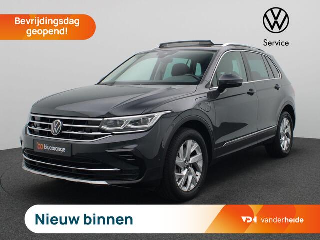 Volkswagen TIGUAN 1.4 TSI eHybrid Elegance 245PK DSG Pano-Schuifdak, Ergo Active, Keyless, Elektr. Achterklep, Adaptieve Cruise, Achteruitrijcamera, Side Assist, 18" LM Velgen