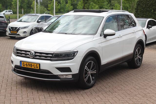 Volkswagen TIGUAN 2.0 TSI 4Motion Highline / Vol opties! / Panoramadak / Camera / Head-up / Leder / 18'' / Keyless / Dynaudio / Apple CarPlay / Standverwarming / Naavigatie / DAB / Dodehoek / Stoelverwarming / ACC