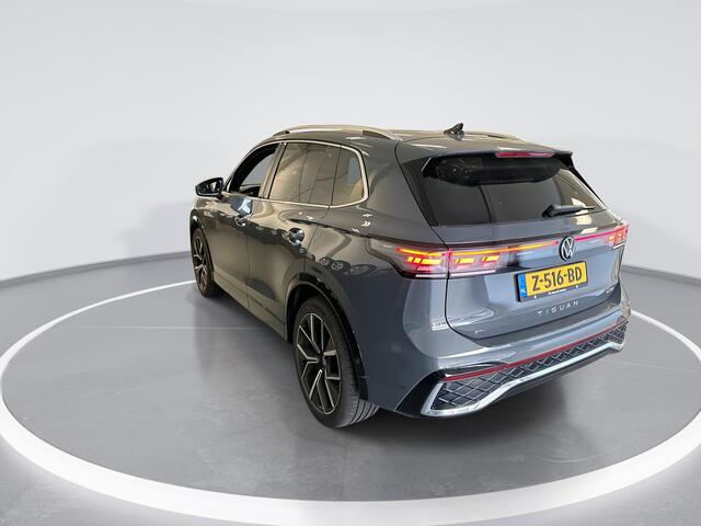 Volkswagen TIGUAN 1.5 eTSI 150pk DSG R-Line Business · Apple/Android Car Play · Camera · Elek. Trekhaak · Massage · Navigatie · 20'' Inch · Garantie t/m 27-02-2028 of 100.000km