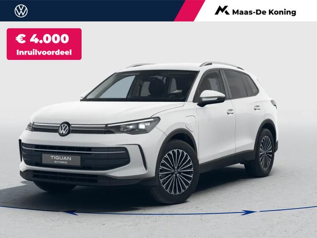 Volkswagen TIGUAN Life Edition 1.5 eHybrid 204 PK 6 versn. DSG · Comfort Pakket · Style pakket · Trekhaak inklapbaar, met elektrische ontgrendeling, incl. aanhangermanoeuvreerhulp Trailer Assist ·
