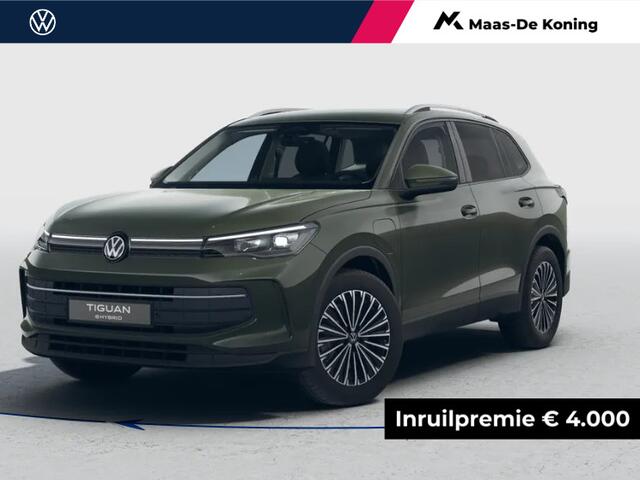Volkswagen TIGUAN Life Edition 1.5 eHybrid 204 PK 6 versn. DSG · Comfort Pakket · Trekhaak inklapbaar, met elektrische ontgrendeling, incl. aanhangermanoeuvreerhulp Trailer Assist ·