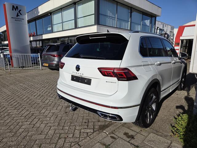 Volkswagen TIGUAN 1.4 TSI eHybrid R-Line Business+ 19"/Panoramadak/Trekhaak/Leder + memory/360 camera/Elektrische klep/Dodehoek/Stuur + stoelverwarming
