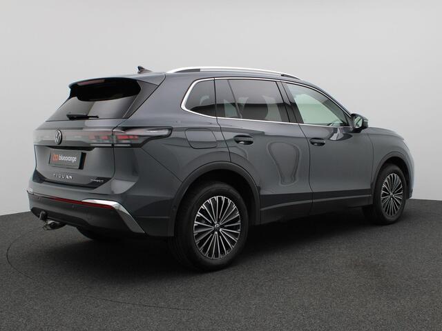 Volkswagen TIGUAN 1.5 eHybrid Elegance 204PK DSG Trekhaak wegklapbaar, ErgoActive Stoel, Stoelverwarming voor + achter, Stuurwielverwarming, Achterruitrijcamera, Led Plus, Navi via Apple Carplay/ Android Auto, Alarm, Keyless, Side Assist, Virtual Pedal, 18" LM Velgen