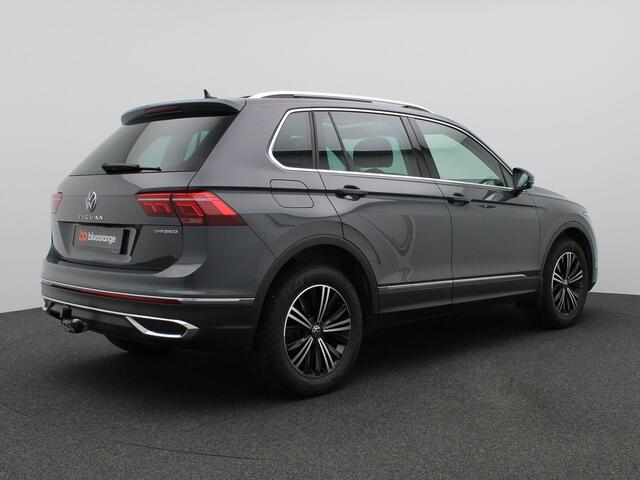 Volkswagen TIGUAN 1.4 TSI Elegance eHybrid 245PK DSG Pano-Schuifdak, Trekhaak, Matrix Led, Adaptive Cruise Control, 360gr. Camera, Keyless, Side Assist, Elek. Bedienbare Achterklep, 18" LM Velgen
