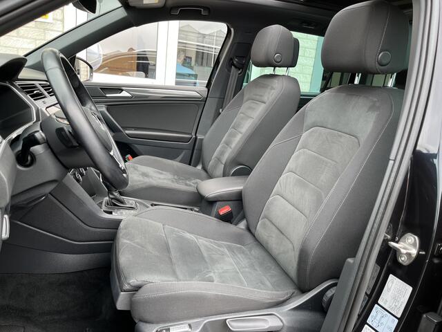 Volkswagen TIGUAN 1.5 TSI ACT R-Line / AUTOMAAT/ PANO/ CAMERA/ PARK. SENSOREN/ LED/ DODE HOEK/ DAB/ MASSAGE FUNCTIE/ CLIMA/ ELEK. ACHTERKLEP/ APP-CONNECT/ STOEL VERWARM/ ACC/ NAVI/ KEYLESS/ ISOFIX/ 19" LMV