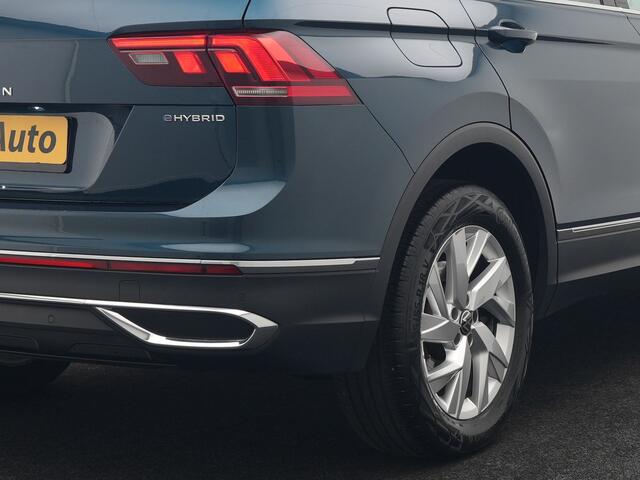 Volkswagen TIGUAN 1.4 TSI eHybrid Elegance Plug In Hybrid 245pk PHEV | Panodak | IQ Light | Adaptive Cruise | Alcantara Sportstoelen Verwarmd | Apple Carplay | Sfeerverlichting | Stuur Verwarmd | Navigatie | Virtual | DAB |