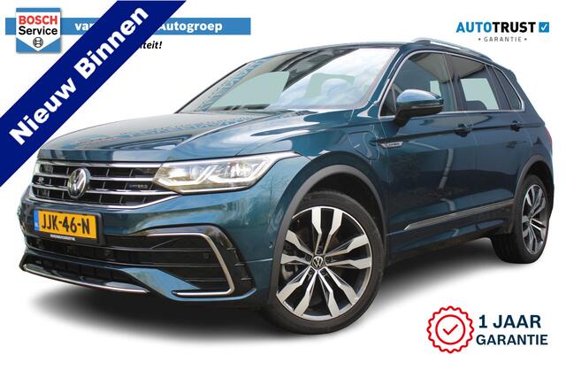 Volkswagen TIGUAN 1.4 TSI eHybrid R-Line Business+ | Incl. 12 maanden Garantie | Panorama dak | Memory stand stoelen | Stoel & Stuurverwarming | 360* Camera | Climate controle | Adaptive cruise | Elektrische kofferbakklep | Dodehoek detectie | IQ. Lights | Keyless entry/st