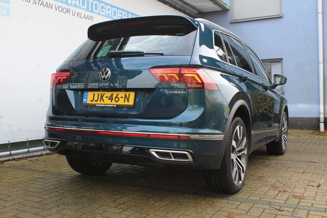 Volkswagen TIGUAN 1.4 TSI eHybrid R-Line Business+ | Incl. 12 maanden Garantie | Panorama dak | Memory stand stoelen | Stoel & Stuurverwarming | 360* Camera | Climate controle | Adaptive cruise | Elektrische kofferbakklep | Dodehoek detectie | IQ. Lights | Keyless entry/st