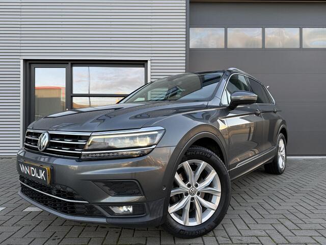 Volkswagen TIGUAN 1.4 TSI ACT Highline 150PK ?Rijklaar ?Automaat ?Full LED Adaptief ?Panoramadak ?Vol Leder ?Navigatie ?Camera ?Climate ?Cruise ?Parkeersensoren ?Lichtmetaal ?Trekhaak