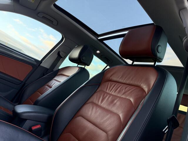 Volkswagen TIGUAN 1.4 TSI ACT Highline 150PK ?Rijklaar ?Automaat ?Full LED Adaptief ?Panoramadak ?Vol Leder ?Navigatie ?Camera ?Climate ?Cruise ?Parkeersensoren ?Lichtmetaal ?Trekhaak