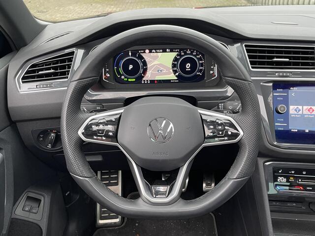 Volkswagen TIGUAN 1.4 TSI eHybrid R-Line Business+ 20"/Panoramadak/Leder + memory/360 camera/Elektrische klep/Dodehoek/Stuur + stoelverwarming/IQ Lights/Adaptieve cruise