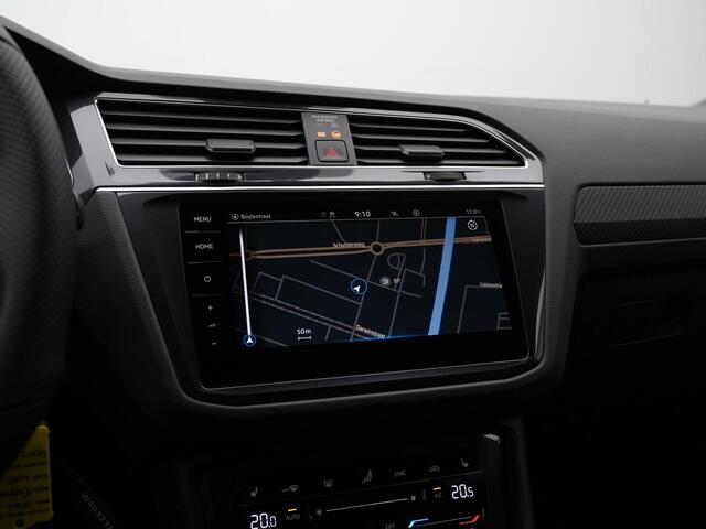 Volkswagen TIGUAN 1.4 TSI eHybrid 245 pk DSG R-Line | Trekhaak | Navigatie Discover Pro | Leder | Geheugenstoelen | 360 camera | IQ Light | Stuur-/stoelverwarming