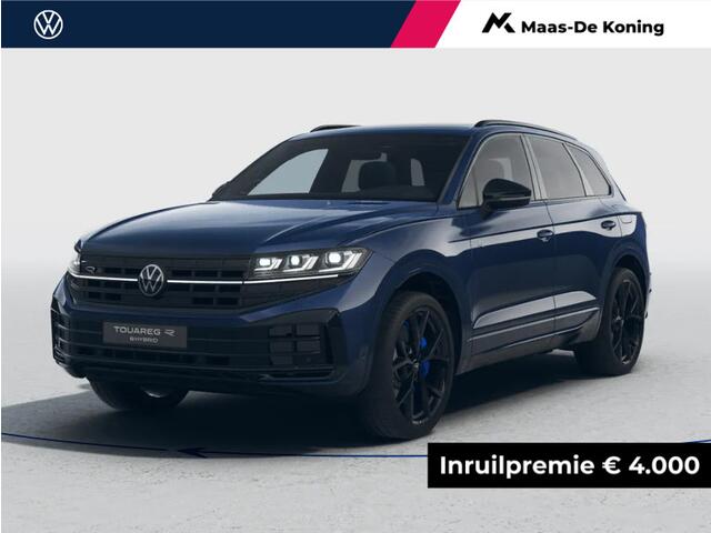Volkswagen TOUAREG R Edition 3.0 eHybrid 381 PK SUV 8 versn. DSG · Comfort Pakket · Nachtzichtondersteuning · Opberg Pakket · Trekhaak inklapbaar, met elektrische ont grendeling, incl. aanhangwagenmanoeuvreerhulp 'Trailer Assist' ·